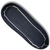 Homoyoyo Base Resistente in Pelle Pu Nero per Fondo Borsa a Secchiello 23x6.5cm Fori di Ventilazione, Adatta per Uncinetto Handmade e Accessori Fai-da-Te