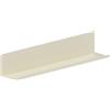 Brigros - Mensola Da Muro In Metallo Design Moderno Per Libri, Quadri E Oggetti Decorativi, Mensole Da Parete Resistenti In Vari Colori E Dimensioni In Acciaio Verniciato (Avorio, 70x13x12 cm)