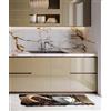 LARA MORADA - Tappeto Cucina, Passatoia Antiscivolo Lavabile in PVC, Forma Sagomata, Stampa Digitale HD, Made in Italy, 50x120 cm, Dis Coffiee 12