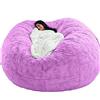 WXQY Puff Poltrona a Sacco Fodera per Pouf a Sacco da Esterno Puff Bean Bag Chair XXL Senza Imbottitura Gigante in Tessuto per Adulti Bambini, Pouf da Soggiorno, Grande Poltrona Copertura