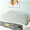 AYUOEODM Copritestiera Letto Copertura/Copri Testata Letto Matrimoniale/Singolo Fodera Elastica Protezione,Per Letto Imbottito/Legno/Pelle/Rettangolare/Letto Irregolare Testiera ( Color : #8 , Size : 130-150cm
