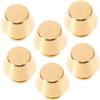 SHINEOFI 6 Pezzi Piedini per Borse in Ottone Colore Oro, Base Stabile e Prestazioni Affidabili, Accessori Rotondi Eleganti per Artigianato e Fai-da-Te Borse