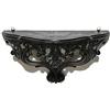 Idea Casa Consolle Mensola Finto Vintage Stile Barocco Veneziano Shabby Chic cm 20x38,5x15 (Nero)