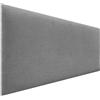 DHOME Testiera Imbottita Liscia in Tessuto Aqualine Altezza 70CM Spessore 4cm e 8cm per Parete Acustica Testiere Fonoassorbenti Letto Camera da Letto (Tessuto Grigio, 160cm, Spessore 4cm)