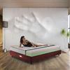 Comfy Line Materasso memory King size 190X200 Cm, Materasso Americano multistrato a zone H30 cm, Materasso ortopedico a 3 STRATI | Materasso anallergico prodotto in Italia - MOD. EQUILIBRIUM H30