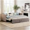 FCSQIU Divano letto convertibile a 2 posti 90/180 x 200 cm, divano letto imbottito con rete a doghe, telaio letto 2 in 1, convertibile, letto imbottito per appartamento, soggiorno