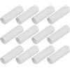 TOVINANNA 12 Pezzi Manicotti Copricandele Goccia in Plastica Bianca Ø30X100Mm per Lampadari Portalampada Sostitutivo Accessori per Illuminazione Casa Soggiorno Cucina Sala da Pranzo Bar