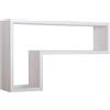 MODULARREDO | LETTERA Mensola da Muro, Pensile Bagno, Mensola da Parete, Scaffale da Parete, Rovere Imperiale, 61x37 p15.5 cm, Kit Tasselli Incluso - Made in Italy