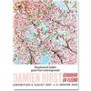 XCPORA Damien Hirst Poster Dipinto su Tela di Fiori di Ciliegio Damien Hirst Wall Art Damien Hirst Stampe Immagine Estetica per La Decorazione Domestica 30x40cmx1 Senza Cornice