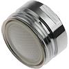 VVW&LIU 20/22/24/28mm Rubinetto Ugello Filtro Risparmio Idrico Rubinetto Aeratore Rubinetto Maschio Femmina Ugello Beccuccio Diffusore Filtro,Maschio,22mm