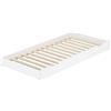Erst-Holz Cassettone Letto Bianco per I Nostri Letti 90x200 in Pino con doghe rigide 90.10-S7W