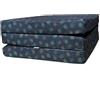 FORTISLINE - Materasso pieghevole 180 x 65 x 7 cm - 3 pezzi - H2 per ospiti - Letto da campeggio - Lavabile