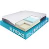 OnNuvo Materasso Matrimoniale GEL MEMORY FOAM, 25 cm, Antidecubito, 160x190x25 cm, Alta Densità 50-55 kg/m3, AirTeachFoam+, Ortopedico, Ipoallergenico, Ergonomico, Certificato, Sfoderabile, Lavabile