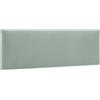 murando - Testiera Letto Imbottita - Rettangolo Velluto - 30x90 cm 1 Pezzo - Pannelli Decorativi per Pareti - Cuscini Testata Letto - Pannelli Imbottiti per Camera da Letto - Design Elegante - Menta