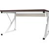 HUOLE Scaffalatura Mobile Scaffale Porta Microonde Struttura in Metallo con Ripiano in Legno MDF Organizer Mensola Porta Utensili Strumenti Cucina Design Moderno-54 * 35 * 34,5 cm-nero