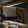 A ARTFORMA Personalizza Controluce LED Specchio - su Misura - con Interruttore e Accessori Neutro - Freddo Bianco 140x70 L78