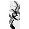Lupia - Orologio da Parete in Legno Ecologico, con Stampa Linked Souls, 30x80 cm, Made in Italy, Movimento a Quarzo, Alimentato a Batteria Non Inclusa, Adatto a Tutti Gli Stili di Casa
