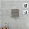 Kiamami Valentina - Pensile Cubo 45X45x15 Finitura Quercia Grigio Scuro Effetto Legno | Facile