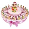 Sindy Bomboniere Bomboniere Battesimo Nascita Compleanno Comunione Bimba Fatina Fata Torta portaconfetti (Torta bomboniere Fatina Portachiavi)
