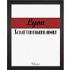 BIRAPA Lyon Cornice con giunti nascosti per tela 51x76 cm in nero opaco, telaio per tele, telaio vuoto per tela, cornice con giunti nascosti per telaio a cuneo, telaio per tela