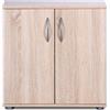 AVANTI TRENDSTORE Rodigo - Comó in legno laminato a 2 ante con all'interno 1 ripiano, disponibile in due colorazioni e in diversi modelli. Dimensioni LAP 57x58x29 cm