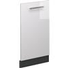 Vicco Pannello frontale della lavastoviglie Fame-Line, Bianco lucido, 45 cm senza piano di lavoro, per la combinazione con altri moduli della serie Fame-Line