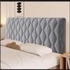 uyeoco 180/150 Copri Testiera Letto Imbottita、Copri Testata Letto Una Piazza E Mezza、Copritestata Elasticizzata per Letto、Copertura Testata Letto Matrimoniale(grigio scuro,130cm(51))