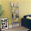 Vida Designs Marchio Amazon - Movian York Libreria a 4 ripiani, grigio, 33 D x 56 W x 154 H cm