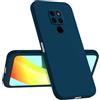Longstong Custodia Compatibile con HUAWEI Mate20 (6.53), Sottile Antishock Personalizzata Design Minimalista - Blu zaffiro