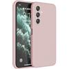 HAFFAN Custodia in Silicone TPU Compatibile con Samsung Galaxy A24 (4G) (6.5 inches), Cover Case Protettiva per Cellulare - Polvere di sabbia
