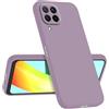 Longstong Custodia Compatibile con HUAWEI P40 Lite 4G (6.4), Sottile Antishock Personalizzata Design Minimalista - Erba Viola