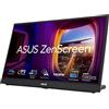 ASUS ZenScreen MB17AHG Monitor Portatile 17" pollici (17,3), Pannello IPS FHD (1920 x 1080), 144 Hz, Tecnologia SmoothMotion, USB Type-C, HDMI, Filtro Luci Blu, Anti-sfarfallio, Ecosostenibile, Nero