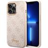 CG MOBILE Guess - Custodia per iPhone 14 Pro Max, motivo 4G e logo sceneggiato, antigraffi