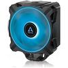 ARCTIC Freezer A35 RGB - Dissipatore CPU a Torre Singola con RGB compatibile con compatibile con AMD, Ventola P da 120 mm ottimizzata per la pressione, 200-1700 RPM, 4 Heatpipes, Pasta Termica MX-5