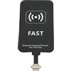 Ejoyous Ricevitore Ricarica Wireless di Tipo C, Adattatore Ricarica Wireless Qi USB-C 5V 2A Ricevitore di Ricarica Adesivo Autoadesivo Caricatore Sottile Modulo, per Tutti i Telefoni