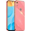 HONLEN Custodia per HUAWEI Y6 2019 / Y6 Pro 2019 / HONOR 8A / Y6S 2019 (6.09 Inches), Cover Morbida in Silicone TPU, Design del Telaio Galvanico - Rosso