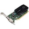 PNY NVIDIA Quadro K600 (1 GB GDDR3), 1GB, Nero