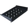 WP PW WP WPN-AFS-21030-B Accessorio per rack Ripiano fisso 1U Prof. 350 mm nero RAL 9005, 2 punti di fissaggio.