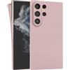 MyGadget Cover per Samsung Galaxy S23 Ultra - Custodia Protettiva in Silicone Morbido - Case TPU Flessibile - Ultra Protezione Antiurto & Antiscivolo Rosa