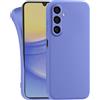 MyGadget Cover per Samsung Galaxy A25 5G - Custodia Protettiva in Silicone Morbido - Case TPU Flessibile - Ultra Protezione Antiurto & Antiscivolo Blu