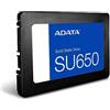 ADATA Ultimate SU650 - SSD - 1TB - intern - 2,5 (6,4 cm) - SATA 6Gb/s (ASU650SS-1TT-R)