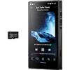 JadeAudio/FiiO JM21 (3+32G) Lettore MP3 160G Android 13 ad alta risoluzione con Snapdragon 680, Bluetooth WiFi USB DAC 12,5 ore di riproduzione, fino a 2 TB (nero con scheda SD da 128 GB)