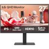 Lg 27ba54qB-B.aeu Monitor Pc 68,6 Cm [27] 2560 X 1440 Pixel 2k Lcd Nero (lg 27ba54qB-B - Monitor Lcd - 27 - 2560 X 1440 Qhd @ 75 Hz - Ips - 350 Cd/m?
