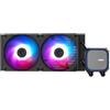 MSI MAG Coreliquid A13 240 - AIO ARGB CPU Liquid Cooler - 390mm Radiatore - LGA 1851 Ready - Triple 120mm ARGB PWM Fans, Nero