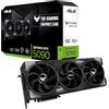 ASUS TUF Gaming GeForce RTX 5090 OC Edition, Scheda Grafica NVIDIA 32 GB GDDR7, 512 Bit, PCIe 5.0, HDMI 2.1, DisplayPort 2.1, Ventole Assiali, Software GPU Tweak III, Nera, TUF-RTX5090-O32G-GAMING