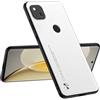 Topme Custodia Compatibile con Google Pixel 4a (4G) (5.81) - Protezione Sicura e Elegante - Bianco