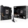 ASUS TUF GAMING B650M-E WIFI Scheda madre AMD mATX, Ryzen 9000/8000/7000, 8+2 DrMOS DDR5, PCIe 5.0, 2 slot M.2, Wi-Fi 6, Lan 2.5Gb, 2 DP, HDMI, USB Type-C, Cancellazione del rumore AI e Aura Sync