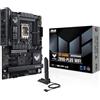 ASUS TUF Gaming Z890-PLUS WiFi Z890 LGA 1851 ATX Scheda madre, Intel® Core™ Ultra Series 2 Ready, Advanced AI PC-Ready, 16+1+2+1 Stages, DDR5, PCIe® 5.0, Thunderbolt™ 4 Type-C®, 4X M.2, Wi-Fi 7, 2.5Gb