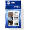 BROTHER LC-422VALDR BLACK CYAN MAGENTA AND YELLOW INK CARTRIDGES MULTIPACK