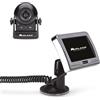 Midland - Wireless RV Cam Telecamera Retromarcia Auto, Camper, Roulotte e Altri Veicoli - Telecamera per Auto con Angolo di Visione 120°, LED IR, Facile Installazione Senza Forature, Monitor Incluso